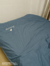 红豆全棉四件套100%纯棉刺绣床单被套床上三件套四季款长绒棉加厚磨毛 羽夕-宾利蓝 四件套1.8m 床单款 （被套200*230cm） 实拍图
