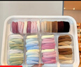 儿童头绳2025新款女童发圈扎头发皮筋高弹力耐用女孩马尾发绳头饰 7#全套系列混色发50根袋装 实拍图