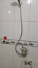 九牧（JOMOO）花洒喷头全套家用增压洗澡淋浴莲蓬头热水器手持淋雨花洒软管套装 不锈钢花洒软管H2BE2（1.5米） 实拍图