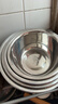 美厨（MAXCOOK）304不锈钢盆筛五件套加厚沙拉盆调料盆洗菜盆米筛味斗套装MCWA550 实拍图