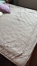 洁丽雅（Grace）100%新疆棉花填充纯棉床笠10A抗菌A类床罩床单床垫套防滑保护套 娴雅-咖【A类抗菌100%纯棉】 150cm*200cm 【单床笠】 实拍图