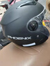 凤凰3C认证电动摩托车头盔男女士冬季保暖全盔四季通用大码防风安全帽新国标A类 实拍图