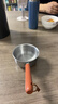 热油小锅泼油锅加厚不锈钢木柄防烫带刻度双倒流口不挂油无涂层 【木柄】爆款300ml 实拍图