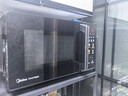 美的（Midea）微碳微波炉烤箱一体机900w微波1000w烧烤平板光波速热23L容量变频臻彩荧幕 （C32） 实拍图
