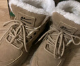 回力(Warrior)男靴加绒保暖马丁靴子男士休闲鞋子男0816 卡其加绒 40 实拍图