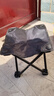 贤特休闲折叠钓鱼椅子带靠背便携式垂钓椅画画美术写生凳渔具用品 黑 实拍图