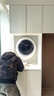 小吉壁挂式滚筒洗衣机小型3kg【防跌落】婴儿内衣裤迷你全自动洗衣机 国家补贴 【母婴专洗】G2-ZB白色 实拍图