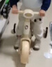 多功能儿童平衡车带脚踏1-3-6岁宝宝滑行滑步车二合一自行车2岁半 咖色 多功能平衡车+音乐灯光 实拍图