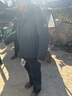 雪中飞鹅绒羽绒服男士短款脱卸帽加厚保暖休闲商务秋冬外套男装195 实拍图