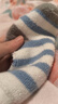 贝比婴儿袜子秋冬纯棉加厚毛圈冬季无骨超厚加绒宝宝袜儿童中筒女 实拍图