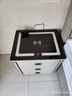 虎牌保险柜家用智能床头保险柜隐形式无线充电小型全钢防盗一体隐藏式保险箱 奢华系列-抽屉指纹锁款 三抽款-多色可选【无内嵌保险柜，无抽屉指纹锁】 指纹款保险柜（指纹/密码/钥匙解锁） 实拍图
