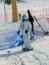 酷峰滑雪头盔雪镜一体护目眼镜雪盔男女儿童单双板专业护具防雾装备 蓝色  M（适合头围55-58CM） 实拍图