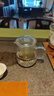 逸集加厚耐热玻璃茶水分离泡茶壶透明红茶茶具冲茶器家用大容量花茶壶 实拍图