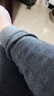 浪莎100%纯棉男士秋衣单件上衣中领保暖内衣中老年打底全棉毛衫半高领 【深灰上衣】·中领100%纯棉 3XL /185 实拍图