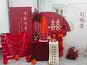 莱邦宸 订婚布置全套 2026新款订婚场景布置全套背景板布置套装装饰 定制款/桃之夭夭基础 实拍图