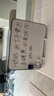 得力40*30cm黑色桌面手持小白板 可擦写单面桌面写字板 磁性儿童家用教学小黑板记事备忘提示板 实拍图