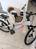 奥塞奇（osagie）C15自行车前置宝宝座椅电动折叠车儿童座椅共享单车座椅白色 实拍图