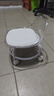 亚克力小凳子静音带万向轮儿童学步凳网红小椅子滑轮矮凳浴室凳 颜色随机【活动款】 实拍图