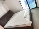 全友家居 主卧室轻奢科技布艺软包靠背床板式床家用高脚双人床1.5x2米 实拍图