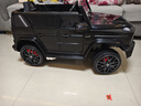 福儿宝奔驰授权大G儿童电动车玩具车可坐人四轮带遥控越野小孩宝宝送礼 四驱黑+减震器+后备箱+高低门+皮座 实拍图