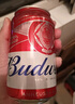 百威啤酒淡色拉格450ml*18听*2+mini红罐淡色拉格255ml*12整箱装喜酒 实拍图