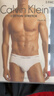Calvin Klein内衣男士三条装简约提花腰边ck舒适顺滑棉质微弹贴身三角内裤男 I03-月光白/枫叶红/海涛蓝 3条 M 实拍图