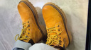 骆驼（CAMEL）王俊凯同款马丁靴高帮秋户外工装大黄靴男 G15W136025 沙漠黄 42 实拍图