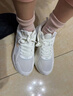 特步女子跑步鞋运动鞋冬季新款革面防泼水轻便减震休闲跑鞋 实拍图