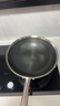 康巴赫炒锅316L不锈钢炒菜锅少油烟不粘锅家用电磁炉燃气灶通用32cm 实拍图