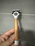 舒适（Schick）【痘敏肌】水次元5原木限定礼盒【1刀架6刀头】高端防刮伤男士剃须刀  刮胡刀 生日过节礼物送男友 实拍图