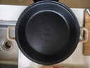 铁仕达（Telssida）双耳铸铁平底锅加厚生铁锅烙饼锅不粘无涂层煎锅水煎包锅老式饼铛 实拍图