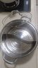 荣事达（Royalstar）鸳鸯锅304不锈钢火锅专用锅汤锅盆燃气灶电磁炉通用28cm 实拍图