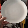几物森林 陶瓷盘碟家用盘西餐盘菜盘子饺子盘简约菱格 8英寸深盘4只装 实拍图