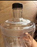 拜杰纯净水桶 食品级PC矿泉水桶透明手提式水桶茶水桶 大容量水桶黑盖7.5L 实拍图
