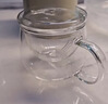富光花茶杯 男女士茶水分离杯子 双层办公泡茶玻璃杯带把高硼硅水杯 实拍图