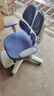 护童（Totguard）儿童学习椅可调节升降学生正姿四背坐姿椅 G985_奇思蓝 带脚踏 实拍图
