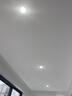 雷士（NVC） LED筒灯照明天花灯走廊过道灯家用服装店背景墙展厅嵌入式牛眼灯 6W砂银|暖白光|开孔7.5-8.5CM 实拍图