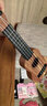 儿童玩具可弹奏尤克里里玩具仿真吉他启蒙益智乐器音乐玩具 原木色】38厘米尤克里里-送乐谱 实拍图