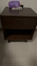 家逸实木床头柜卧室收纳柜床头侧边柜简约储物柜家用小型床边置物柜 实拍图