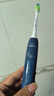 飞利浦（PHILIPS）【肖战推荐】声波电动牙刷钻石3系 年货节礼物 情人节情侣款送男生女友 微泡水流HX5181/02星云蓝 实拍图