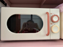 美的小滋味系列微波炉变频家用小型奶油风百搭复古转盘式一级能效低频轻音20L预制菜加热（M2H1） 实拍图