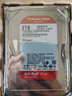 西部数据（WD）NAS机械硬盘 WD Red Plus 西数红盘 2TB 5400转 64MB SATA CMR垂直 NAS专用硬盘 3.5英寸 WD20EFPX 实拍图