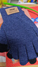 匹克匹克冬季保暖手套防寒针织毛线手套户外骑行电动车防滑可触屏藏青 实拍图