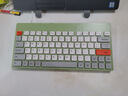 B.O.W航世 K620U有线键盘 办公键盘 超薄便携键盘 79键 台式笔记本电脑巧克力按键小键盘 橙灰绿 实拍图