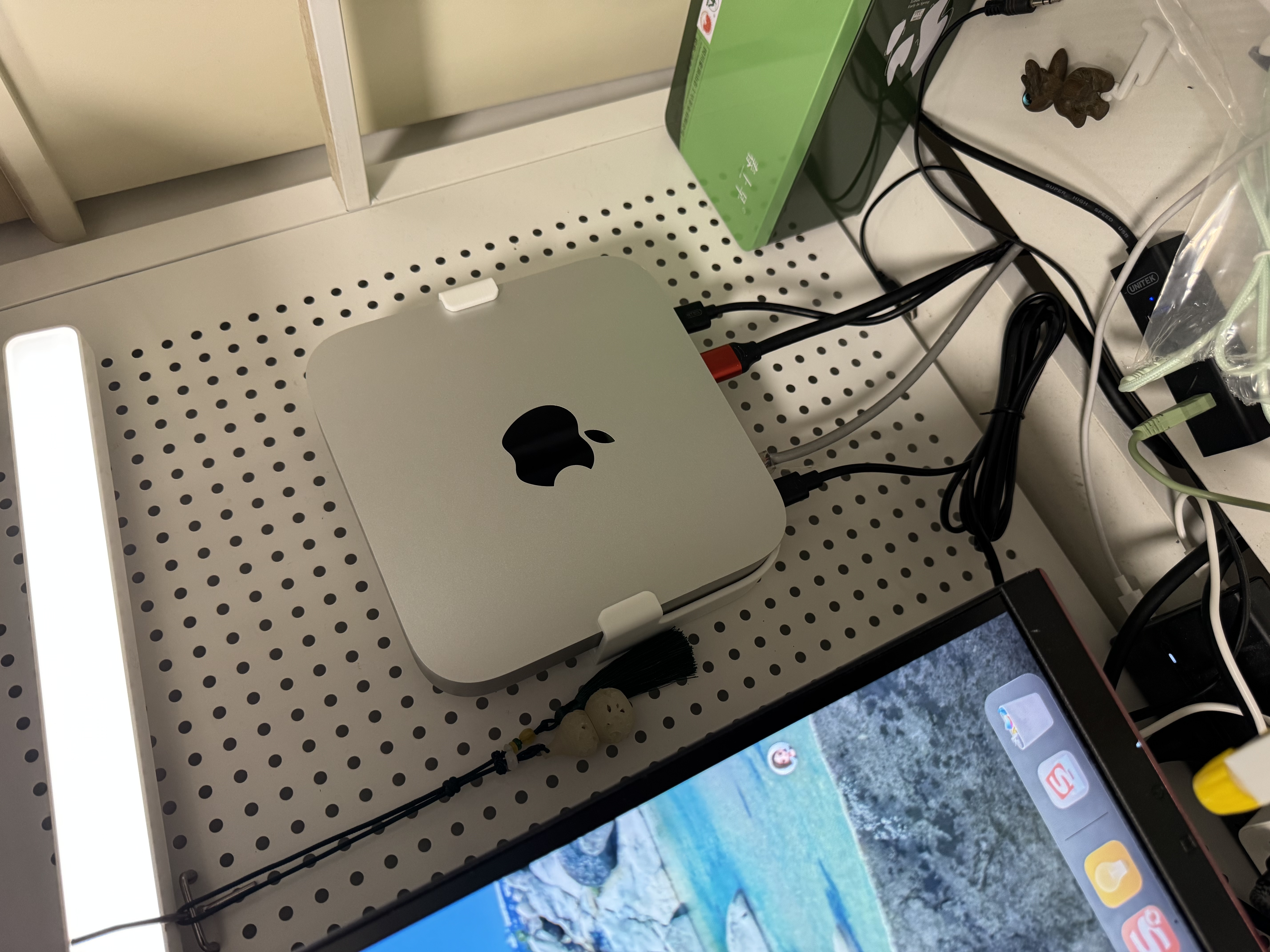 苹果（Apple）Mac mini 二手苹果迷你主机 台式机电脑 办公设计游戏小主机M1/M2/M4/M4Pro 20款NR3【八+8核】M1-16-256固态定制 95成新 实拍图