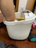 飞利浦（PHILIPS）泡脚桶躺泡免洗电动按摩足浴盆UV杀菌小白桶智能恒温加热软胶泡脚盆3222F 新年礼物实用生日礼物 实拍图