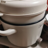 美的（Midea）电煮锅 泡面火锅宿舍小电锅 电蒸锅 多功能家用电热锅 2.6L蒸煮一体 小型2-3人用 配带蒸笼XZE2076 实拍图
