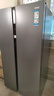 海尔（Haier）盛宴630L对开门冰箱干湿分储一级能效风冷变频超大容量灰色BCD-630WGHSS95SMU1国家补贴 实拍图