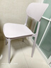 全品屋餐椅凳子塑料椅子办公椅靠背休闲椅书桌椅学习椅化妆椅电脑椅 实拍图