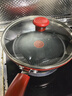 特福（Tefal）平底锅家用牛排不粘煎锅少油烟有钛煎饼锅电磁炉燃气灶通用26cm 实拍图